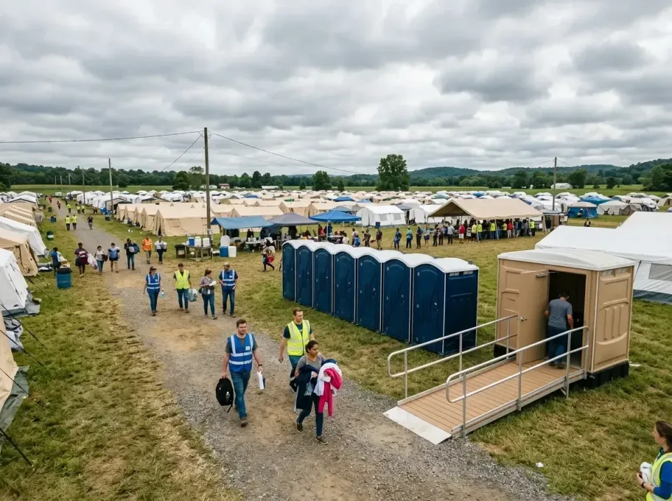 disaster-relief-camp-restrooms-010 — frequently asked questions, Dumpster & Portable Bathrooms Rental in Marvin, NC